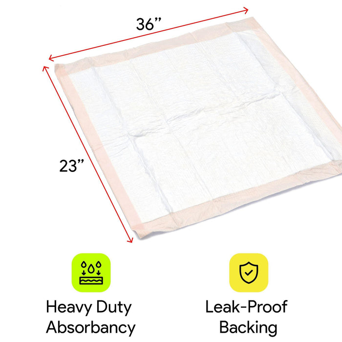 Heavy Absorbent Chucks Underpads 23 x 36 - ProHeal-Products