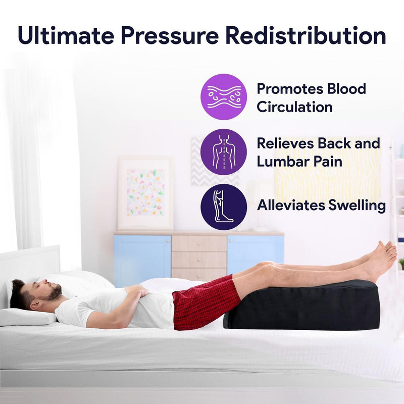 Heel Elevation Pillow - Wedge Leg Pillows ProHeal