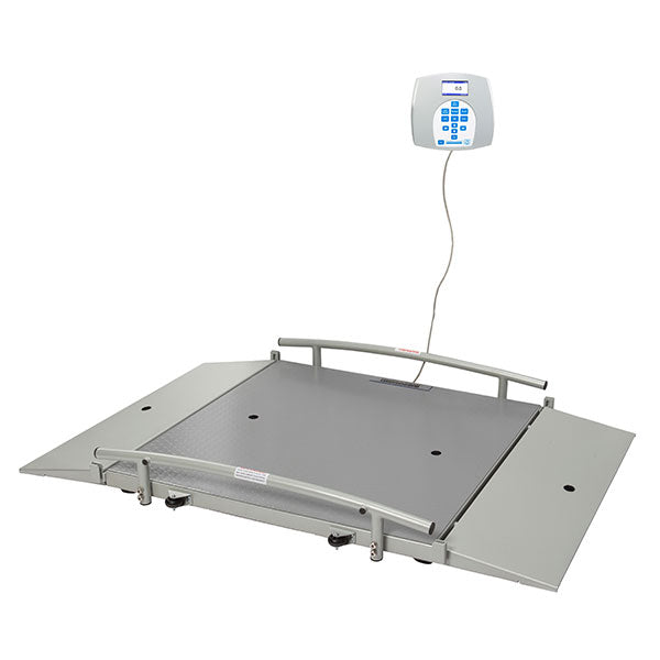 Digital Wheelchair Dual Ramp Scale with Extra Large Platform