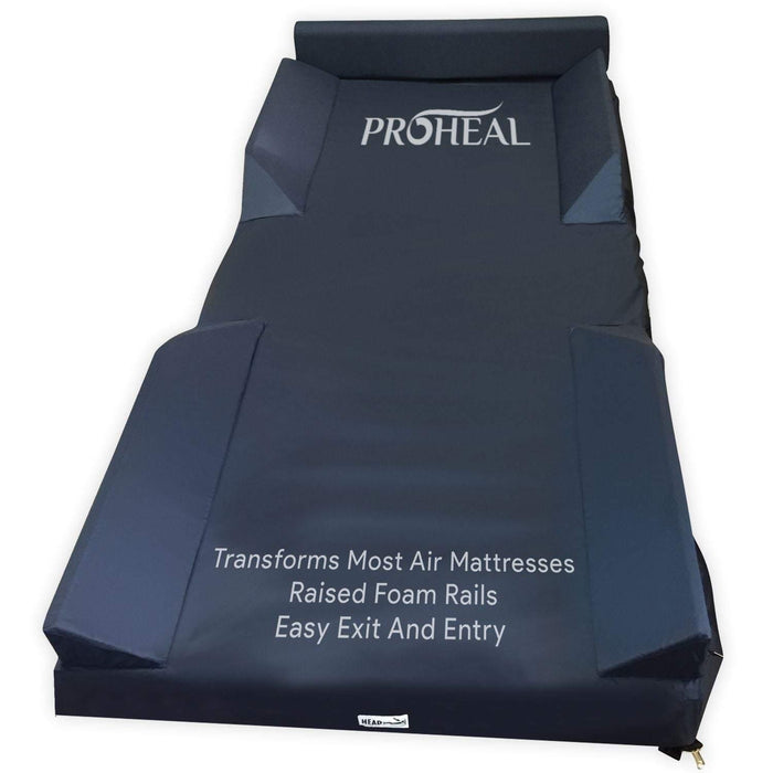 Hospital Bed Cover With Defined Bed Rail For Air Mattress ProHeal