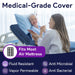 Hospital Bed Cover With Defined Bed Rail For Air Mattress - ProHeal-Products