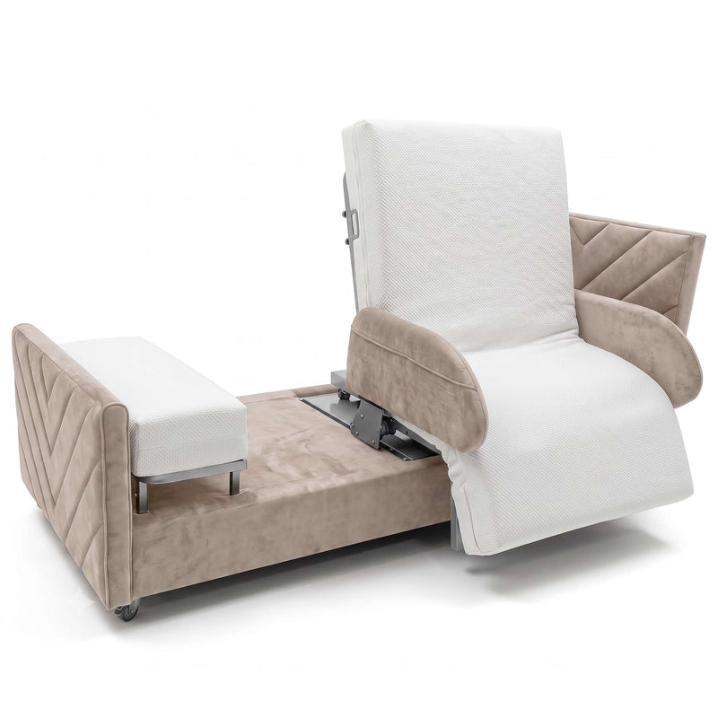 Rotating Hospital Bed, Full Electric Sit To Stand Lift Medical Bed