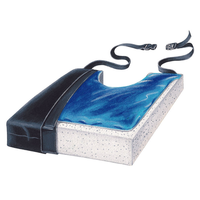 Classic Gel-Foam Wheelchair Cushion