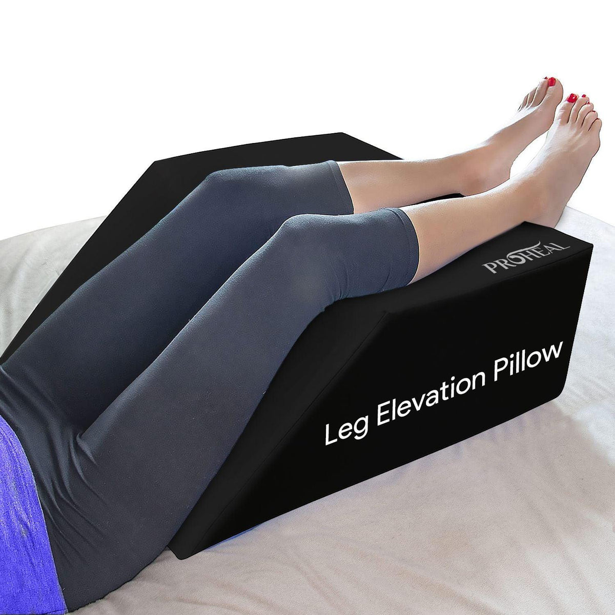 Extra Dense Knee Pillow for Side Sleepers, Between Leg Pillow by Cushion Lab