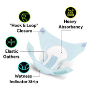 Light Absorbency Adult Briefs - ProHeal-Products