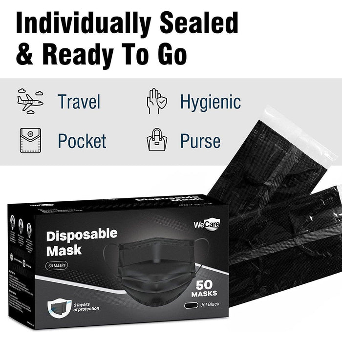 Masks 50 Box - Black - ProHeal-Products
