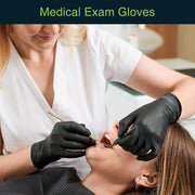 Medical Grade Vinyl Gloves - Black - ProHeal-Products