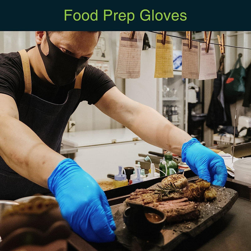 Medical Grade Vinyl Gloves - Blue - ProHeal-Products