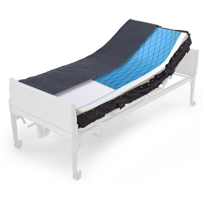 Action Bed Royal Sleep, Pack Cama + Colchón Espuma HR, Confort y Somier  Articulado Motor, 5 Planos 90x190