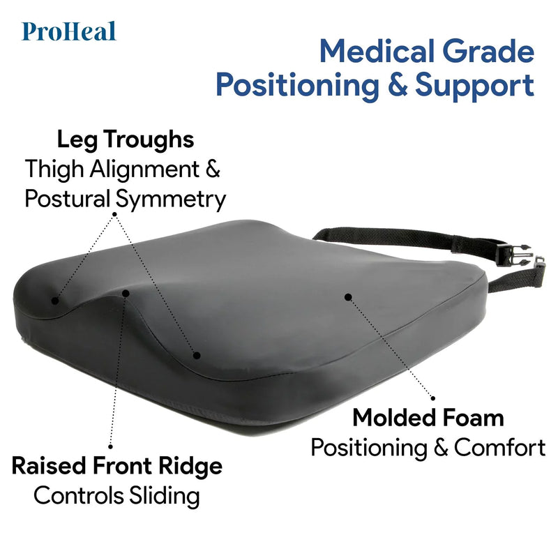 Molded Foam Bariatric Wheelchair Cushion - ProHeal-Products