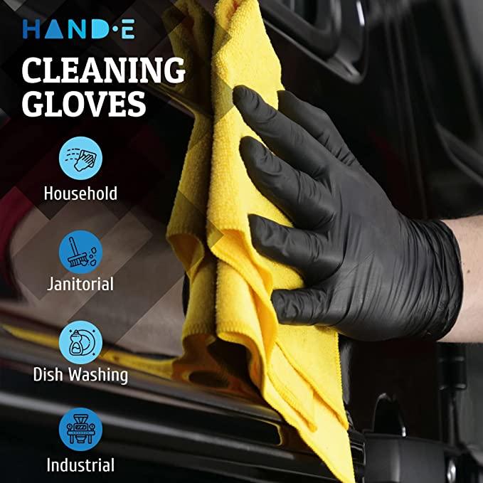 Nitrile Gloves - Black - ProHeal-Products