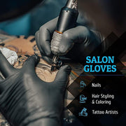 Nitrile Gloves - Black - ProHeal-Products