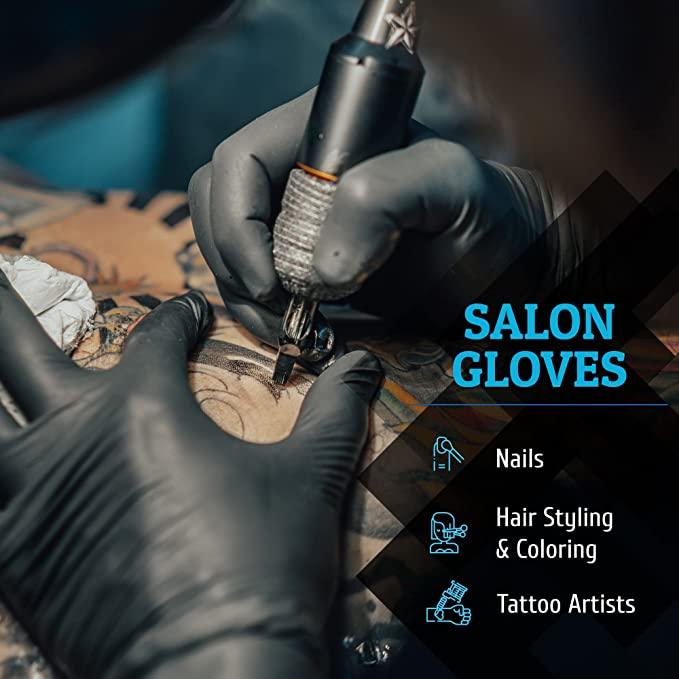 Nitrile Gloves - Black - ProHeal-Products