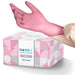 Nitrile Gloves -Pink Hand-E Touch