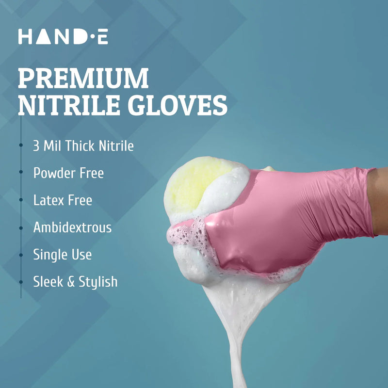 Nitrile Gloves -Pink - ProHeal-Products