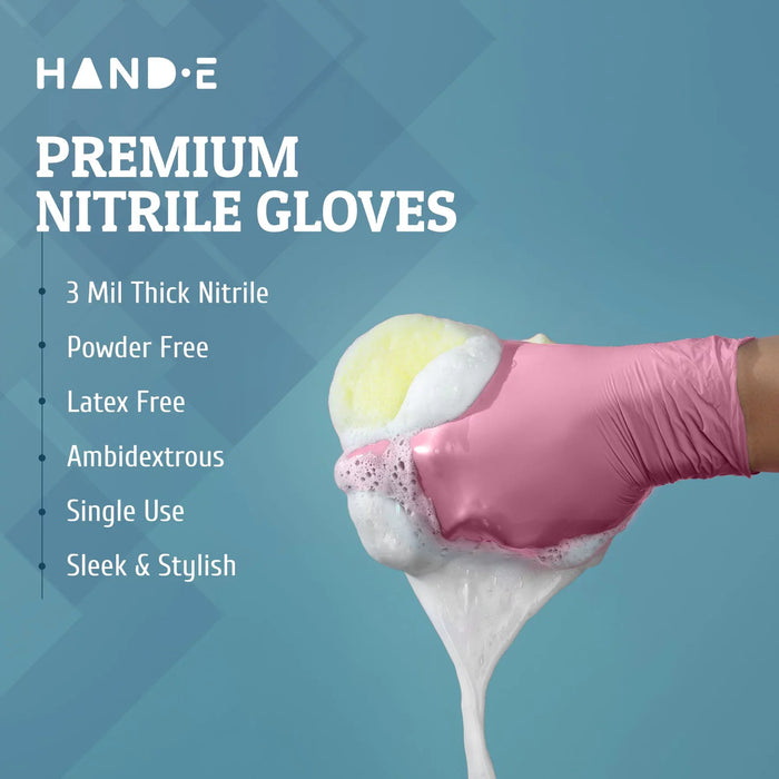 Los mejores guantes de goma de nitrilo, para la limpieza, hogar o lavar los  platos; sin látex y sin vinilo