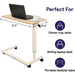 Overbed Table - Oak - ProHeal-Products