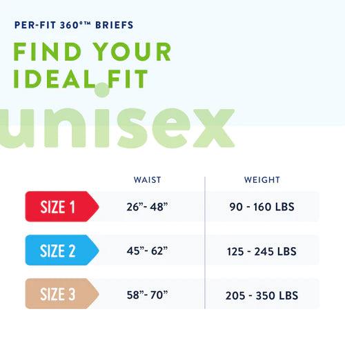 Buy Here - Prevail Per-Fit Adult UnderWear Medium Size