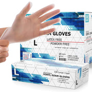 Powder Free Disposable Vinyl Gloves - Clear DRE Health