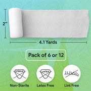 Premium Stretch Gauze Rolls - ProHeal-Products