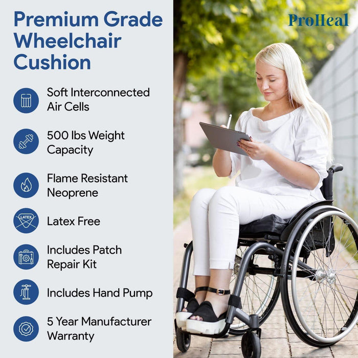 Pressure Redistribution Wheelchair Air Cushion - ProHeal-Products
