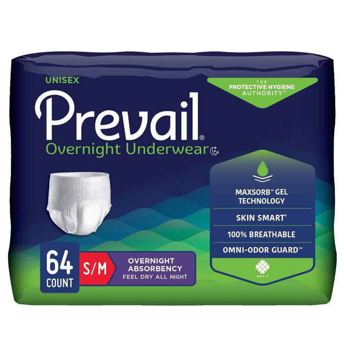 Prevail Bladder Control Pads Overnight Absorbency 16