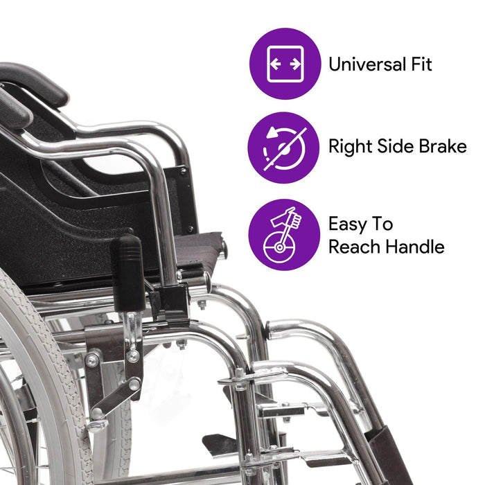 Wheelchair Brake Extenders - Handle Extender - Easy Installation