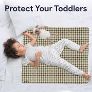 ProHeal Reusable Washable Bed Pads - Twill Plaid Waterproof Chucks - 34x36 - Shop Home Med