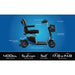 Revo 2.0 4 Wheel Mobility Scooter - ProHeal-Products