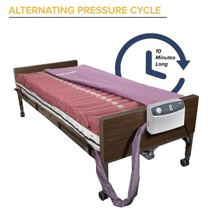 Med Aire Low Air Loss Mattress Replacement System with Alternating Pressure