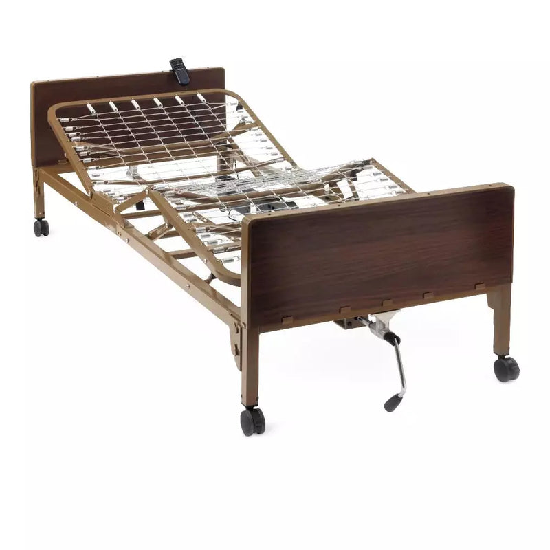 Semi Electric Hospital Bed Mattress Rails Options - ProHeal-Products