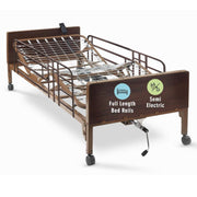 Semi Electric Hospital Bed Mattress Rails Options Medacure