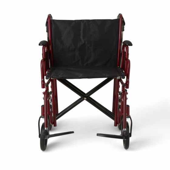 Bariatric Transport Chair with Swing-Away Footrests 500 lb. Capacity
