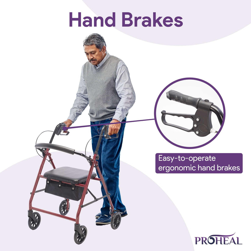 Steel Rollator Knock Down - ProHeal-Products