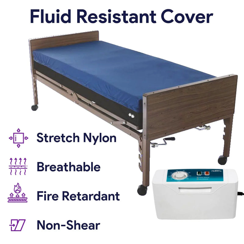 Supreme Support Powered Self Adjusting Air/Foam Mattress System w/ Pump - ProHeal-Products