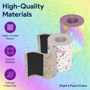 Unicorns & Rainbows Compression Bandage Wrap For Wounds - 2 Pack - ProHeal-Products