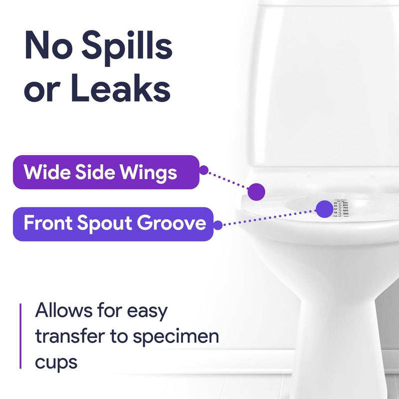 Urine Hats Urinalysis for Toilet - 100 Pack ProHeal