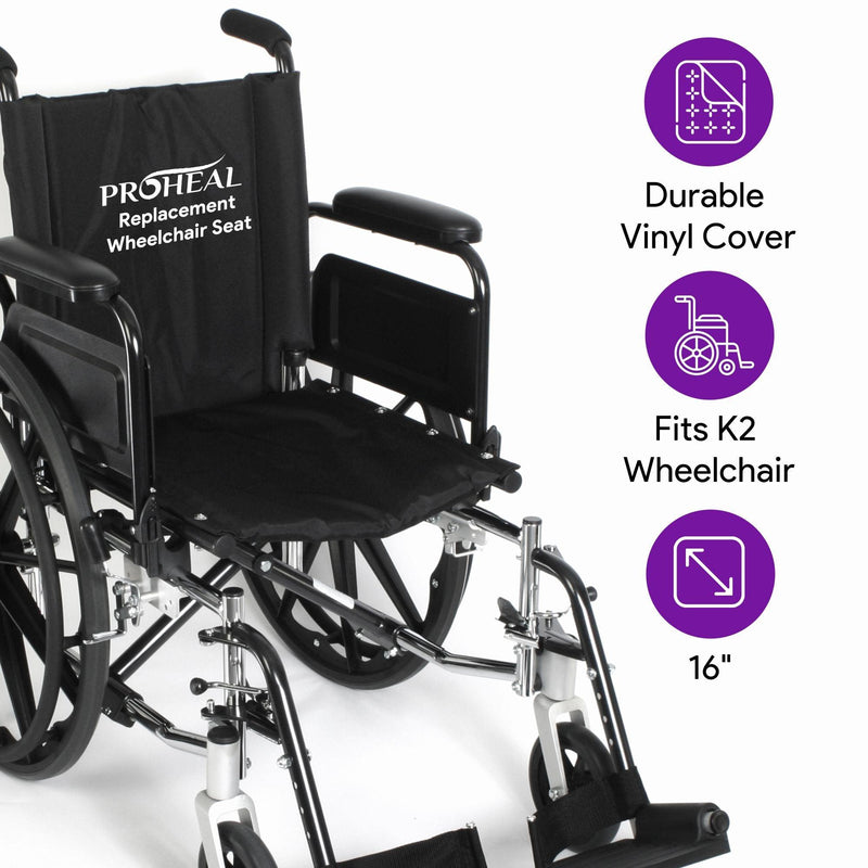 Vinyl Wheelchair Seat Replacement ProHeal
