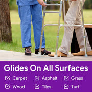 Walker Ski Glides Heavy Duty ProHeal