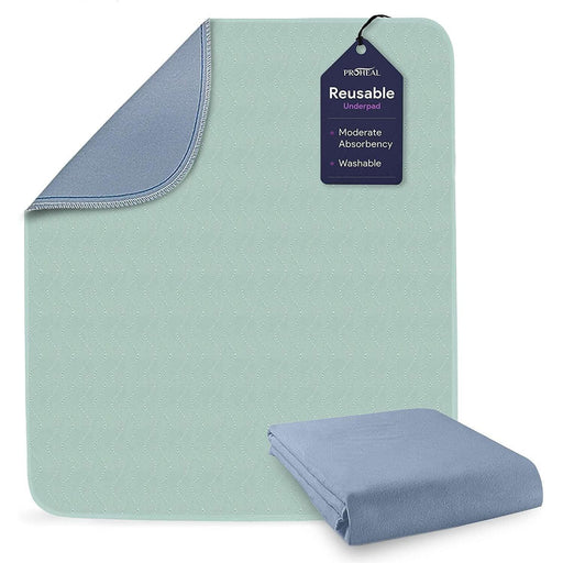 Heavy Absorbency Washable Underpads, Pack of 4 Large Bed Pads, 34