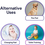 ProHeal Washable Bed Pads - Wicking And Absorbent Chucks - 34"x36" - Shop Home Med