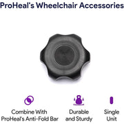 Wheelchair Anti Theft - Anti Fold Wheel Chair Bar by ProHeal - ProHeal-Products