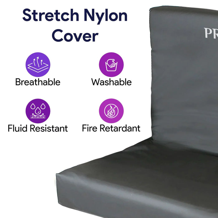 ProHeal Adjustable Tension Wheelchair Back Cushion - Kyphosis Pain