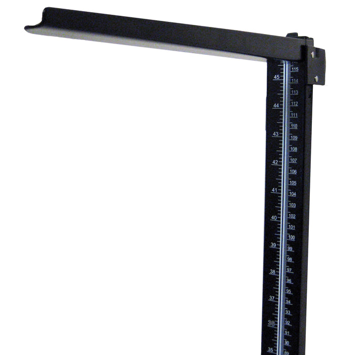 Wall Mounted Height Rod with Anchors and Screws