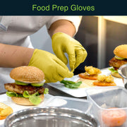 Yellow Disposable Nitrile Gloves FifthPulse