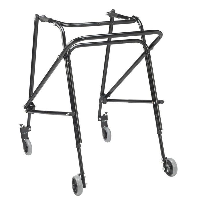 Nimbo 2G Lightweight Posterior Walker, Extra Large, Emperor Black