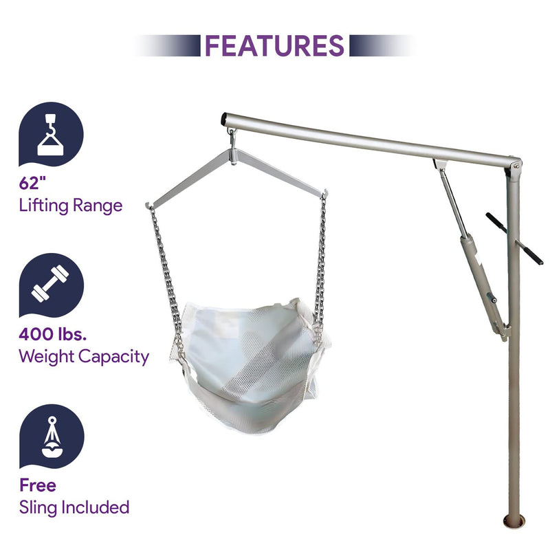 Elevador de piscina clásico y honda gratis