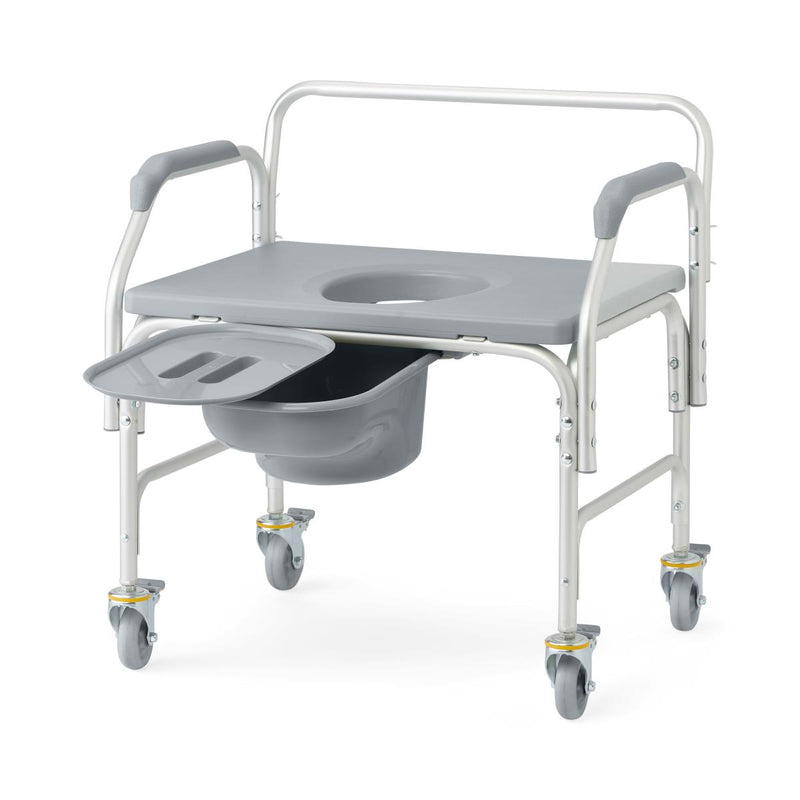 Bariatric Commode with Wheels 1,000lb