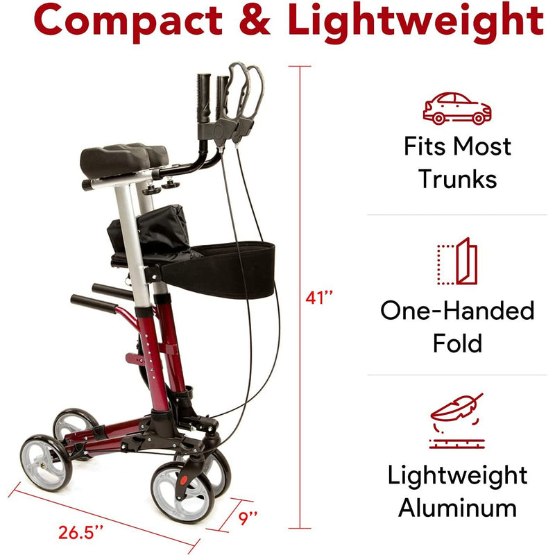 Andador de pie con asiento