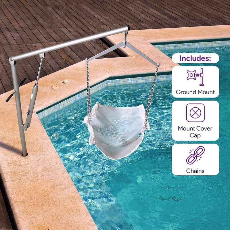 Elevador de piscina clásico y honda gratis